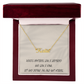 Let God Define You – Custom Name Necklace
