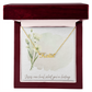 Jesus Can Heal What You're Hiding – Faith Message Necklace