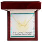 Inspiring teacher message card and personalized pendant