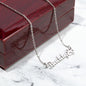 Personalized Paw Print Name Necklace — Honor Your Best Friend Forever