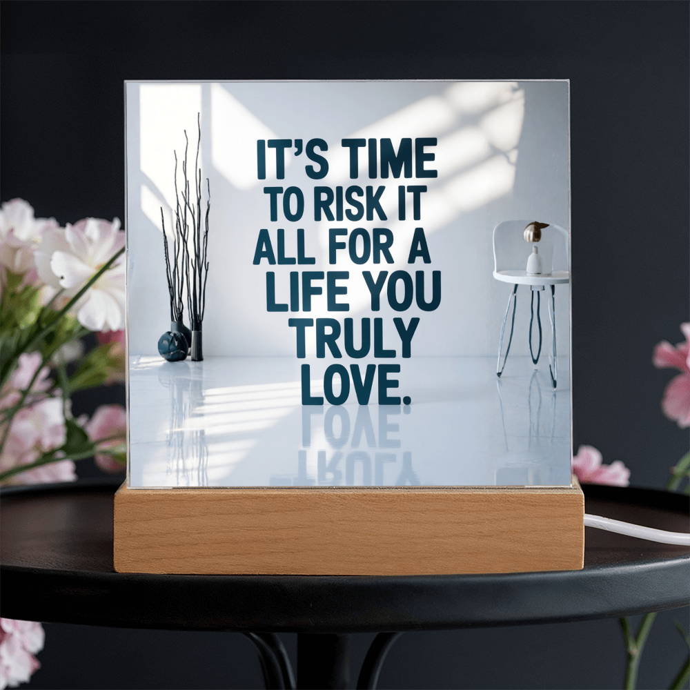 Plaque beautifully packaged in gift box with soft tissue and care card.