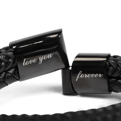 Merry Christmas Love You Forever Bracelet | Holiday Gift for Him