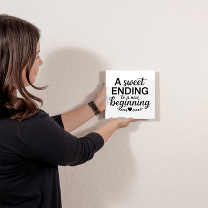 Inspirational metal wall art for graduation gifts