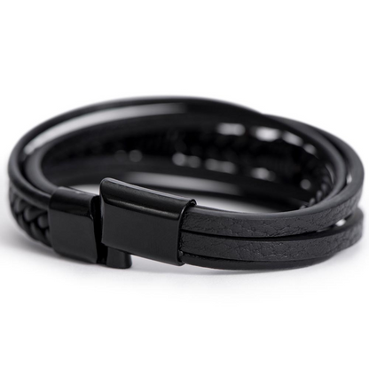 Men's Cross Bracelet – “Fill Me, Jesus” | Christian Men's Jewelry, Faith & Spiritual Strength Bracelet