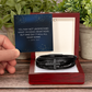 Faith in His Plan – Cross Bracelet