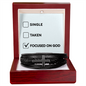Faith-inspired bracelet with minimalist design