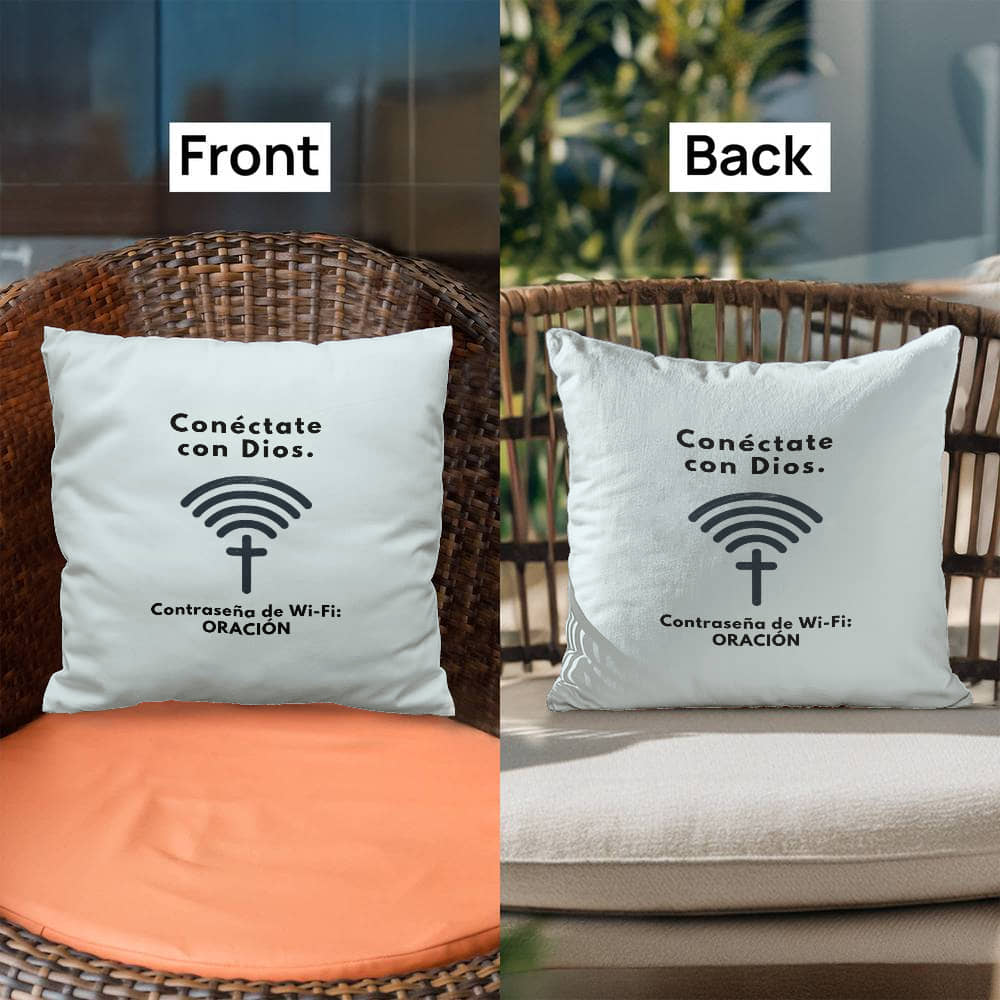 Close-up of vibrant quote print on polyester fabric