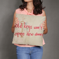 Motivational home décor for living room or bedroom
