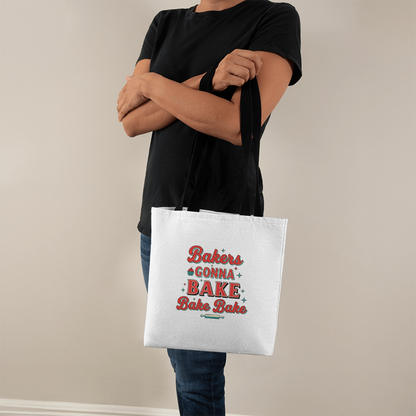 Bakers Gonna Bake Tote Bag | Cute Baking Lover Gift | Baker Gift for Women | Pastry Chef Bag | Bake Lover Kitchen Tote