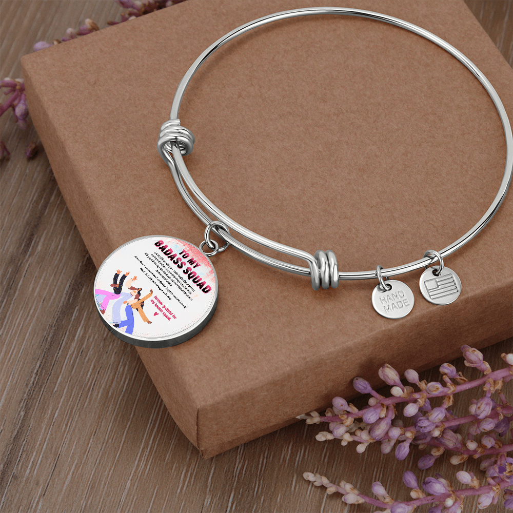 Friendship bangle bracelet gift for best friends