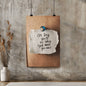 Christian high-gloss wall art about patience and divine timing