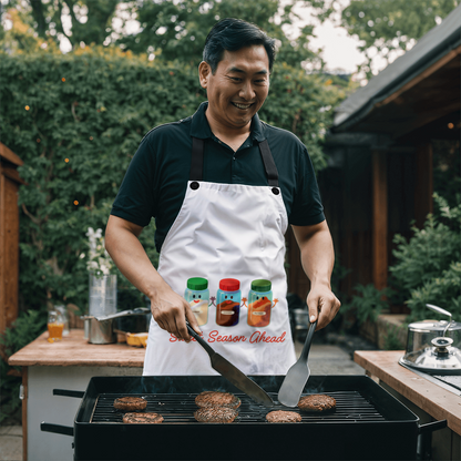 Sweet Season Ahead Christmas Kitchen Apron | Cute Holiday Baking Apron for Cooks & Food Lovers