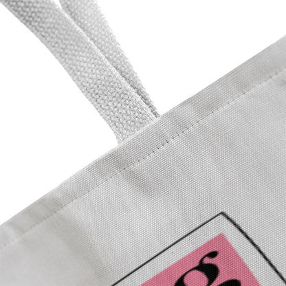 She Is Living Her Best Life” Christian Quote Tote Bag – Faith & Inspiration Carryall