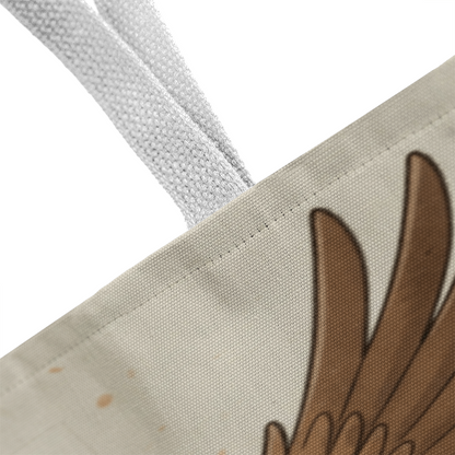 Soar on Wings Like Eagles Tote Bag – Isaiah 40:31 Scripture Gift | Inspirational Christian Tote for Faith, Strength & Hope
