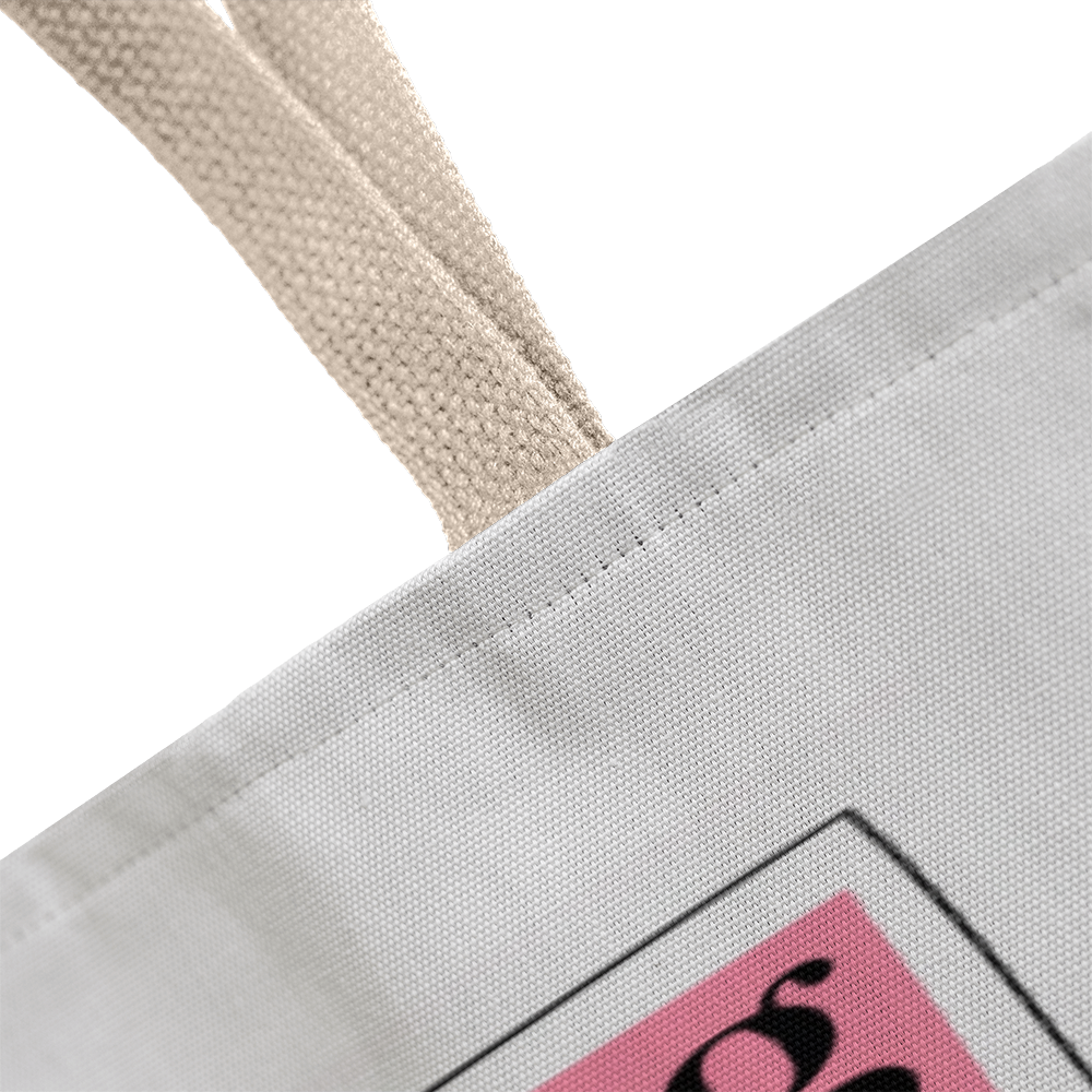 She Is Living Her Best Life” Christian Quote Tote Bag – Faith & Inspiration Carryall