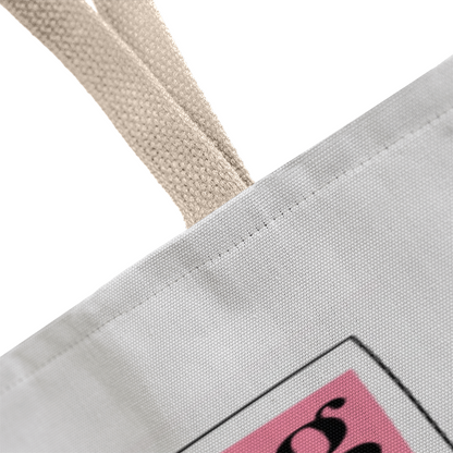 She Is Living Her Best Life” Christian Quote Tote Bag – Faith & Inspiration Carryall