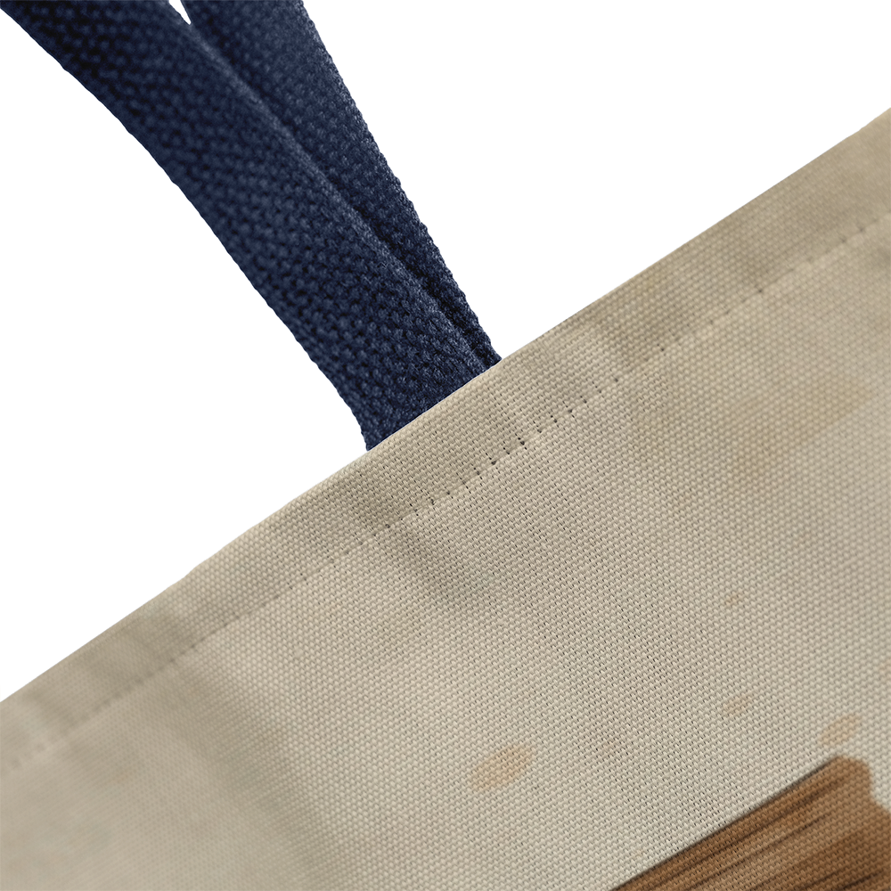 Cute Monkey Tote Bag – I Love Hanging Around With You | Adorable Pun Gift for Kids, Friends & Loved Ones