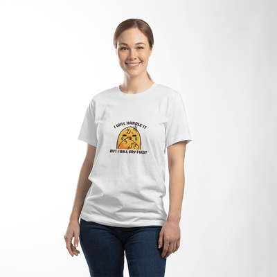 Funny motivational shirt for strong emotional women