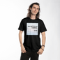Close-up of “10X Better Is Coming” design on soft cotton fabric