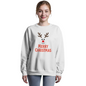 Merry Christmas black pullover sweatshirt gift idea