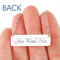 Electric Guitar Bar Necklace | Pray Without Words