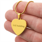 Still Building Necklace Gift for Mom or Strong Woman Meaningful Engraved Heart Jewelry
