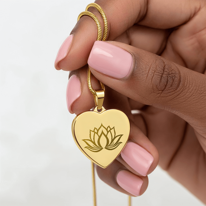 Lotus Necklace – Fresh Start Jewelry for New Beginnings | Meaningful Gift for Strength, Renewal & Transformation
