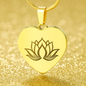 Lotus Necklace – Fresh Start Jewelry for New Beginnings | Meaningful Gift for Strength, Renewal & Transformation