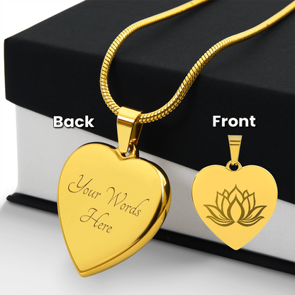 Lotus Necklace – Fresh Start Jewelry for New Beginnings | Meaningful Gift for Strength, Renewal & Transformation