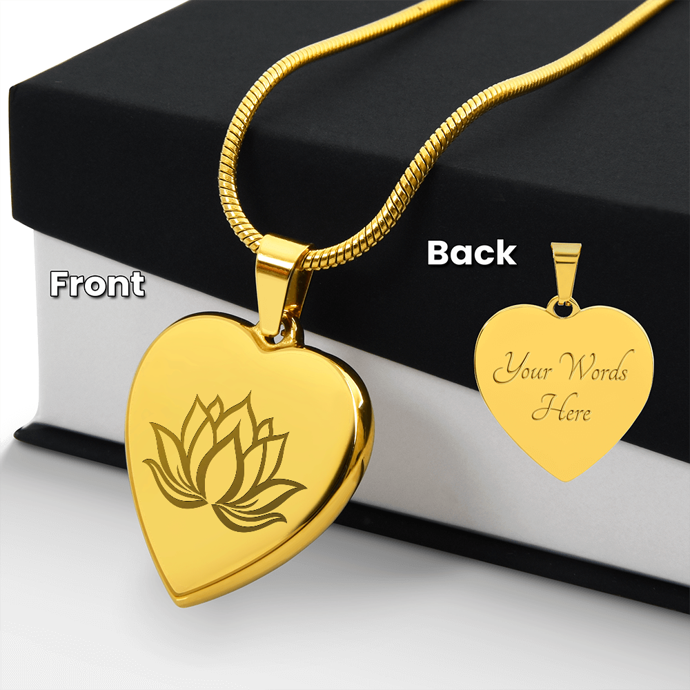 Lotus Necklace – Fresh Start Jewelry for New Beginnings | Meaningful Gift for Strength, Renewal & Transformation