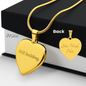 Still Building Necklace Gift for Mom or Strong Woman Meaningful Engraved Heart Jewelry