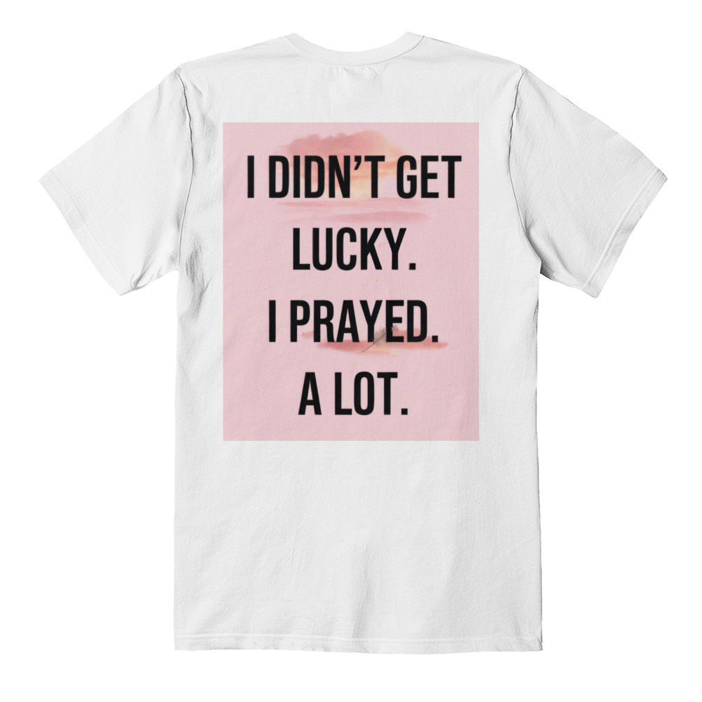 Gift-ready packaging for inspirational faith T-shirt