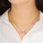 Scripted Love Necklace | To My Partner in Crime Gift | Best Friend Jewelry | Meaningful Friendship Necklace