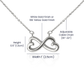 Endless Love Necklace for Mom – Spanglish “Para mi maravillosa Mamá” Message Card | Latina Mother's Gift From Daughter | Mother's Day, Birthday & Christmas Jewelry