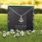 Anchor Necklace – 1 Peter 5:7 “Pray and Leave It to God” Inspirational Christian Jewelry Gift