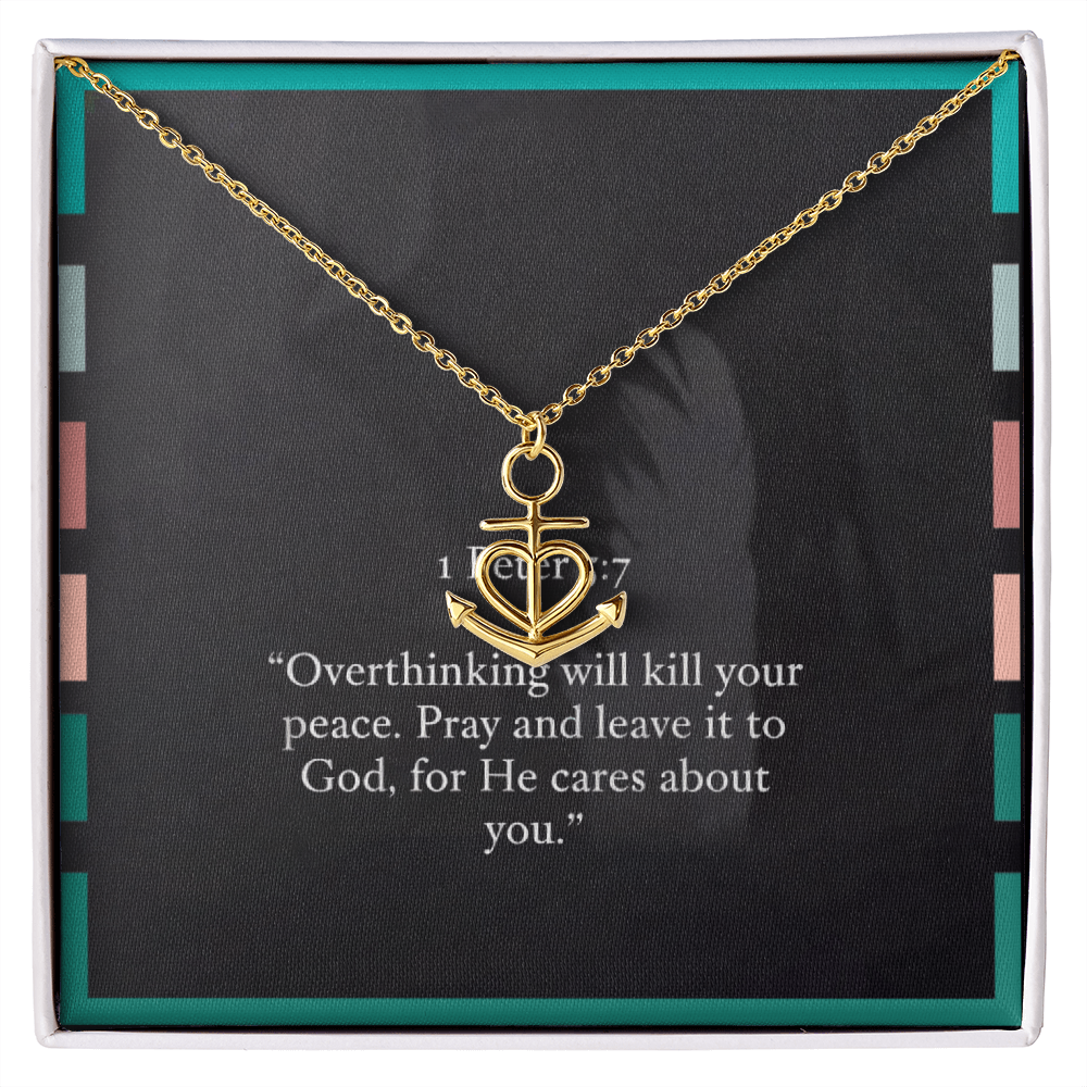 Christian jewelry gift representing faith and surrender to God