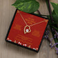 To My Beautiful Wife – Christmas Forever Love Necklace (Holiday Edition)