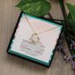 Love Never Fails 1 Corinthians 13:4–8 Love Forever Necklace