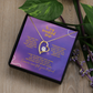 To My Beautiful Wife – Forever Committed Forever Love Necklace