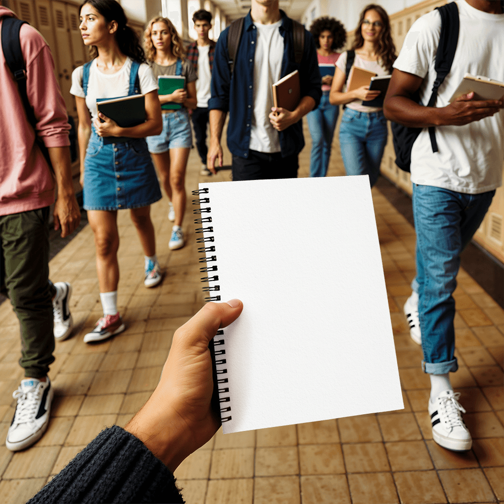 Merry Christmas Ornament Journal | Festive Holiday Spiral Notebook for Gift Lists & Notes