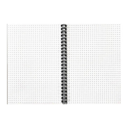 Ginger Bells Christmas Spiral Notebook | Cute Holiday Journal for Notes, Baking Ideas & Gift Lists