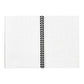 Cute Snowman Christmas Spiral Notebook | Festive Holiday Journal Gift