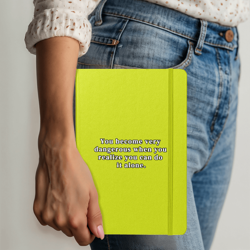 stylish journal for goal setting and affirmations
