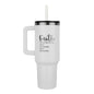 “Faith — Forwarding All Issues To Heaven” 40oz stainless steel travel mug