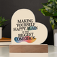 Making Yourself Happy Again: Heart Plaque – A Beautiful Symbol of Strength & Renewal