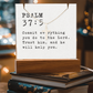 Psalm 37:5 — Trust in the Lord Keepsake Cross Necklace