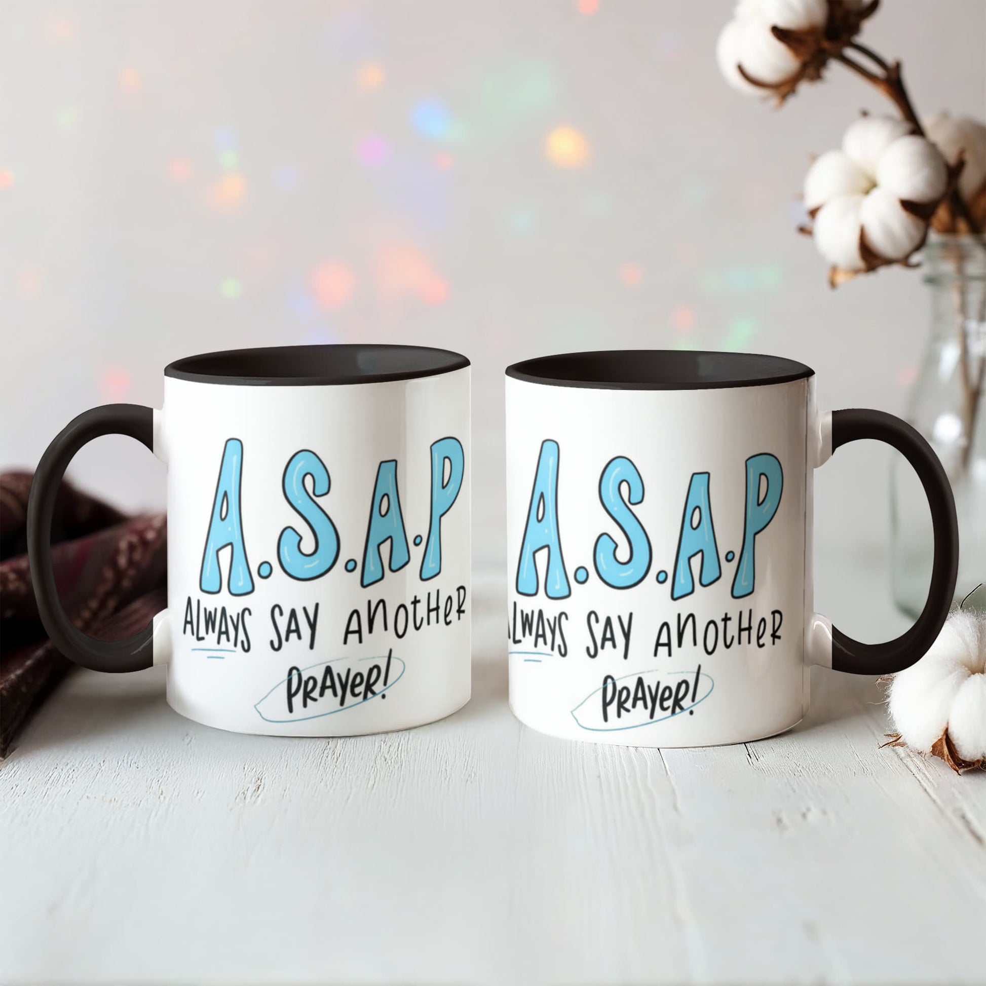 Christian gift mug for friends, family, and prayer warriors