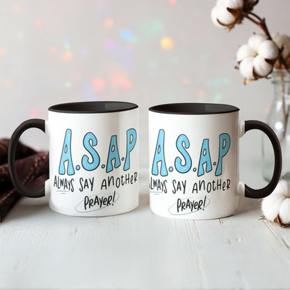 Christian gift mug for friends, family, and prayer warriors