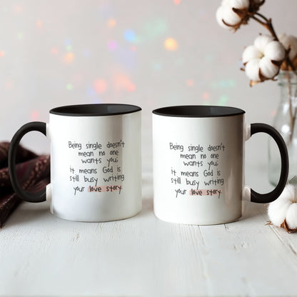 Faith-based ceramic mug in 11oz and 15oz sizes