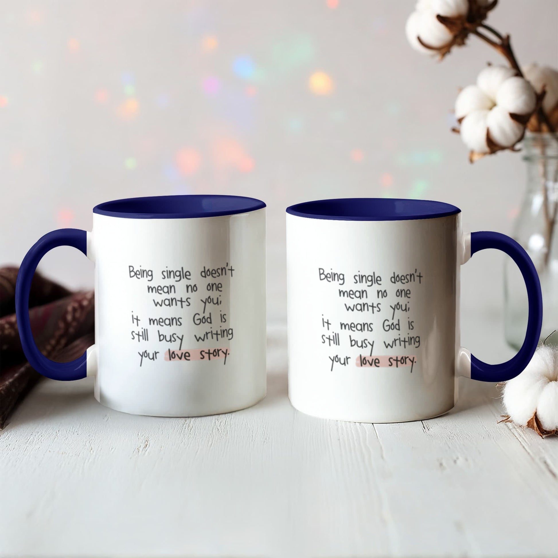 Inspirational home and office drinkware for believers